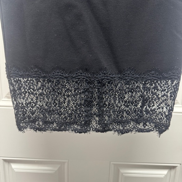 Escada Black Lace Knee Length Sheath Dress - Picture 7 of 14